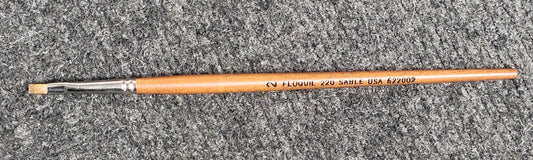 Floquil Poly S 622002 220 Red Sable Flat #2 Paint Brush