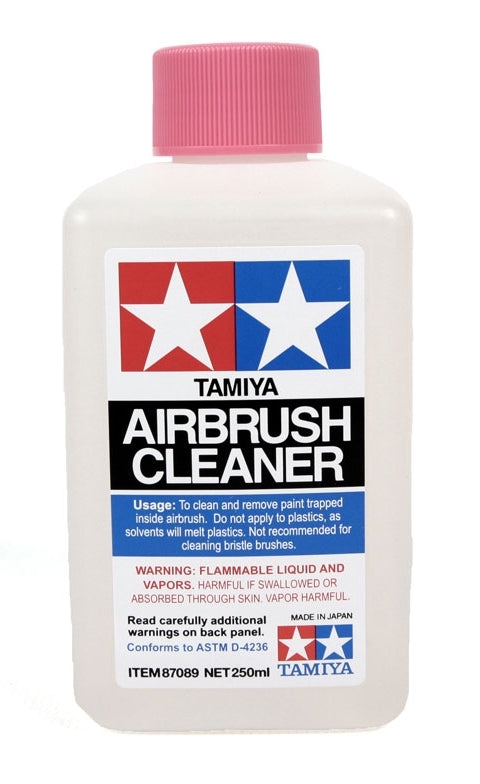 Tamiya 87089 Airbursh Cleaner 250ml Bottle (Must Ship Ground)